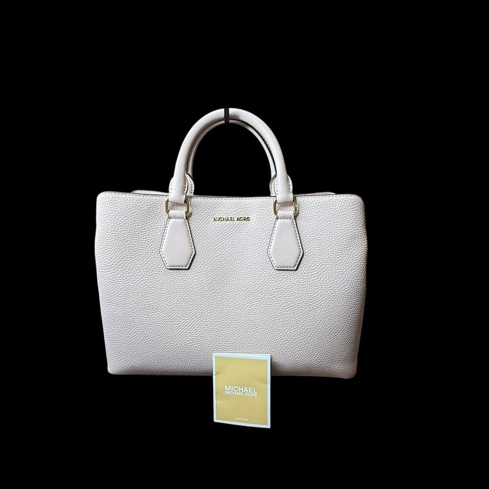 MICHAEL KORS Saffiano Leather Satchel